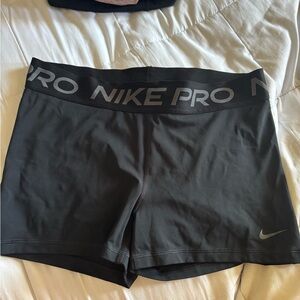 Nike Pro Women's Athletic Black Dri-Fit Shorts
